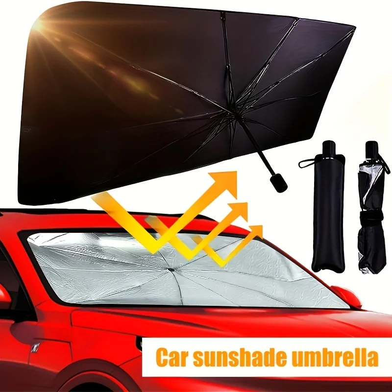 Windshield Sun Shade - Osłona przeciwsłoneczna do samochodu, parasolka, osłony
