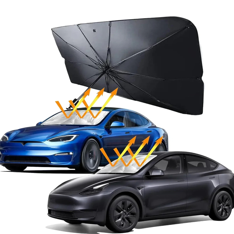 Windshield Sun Shade - Składana osłona przeciwsłoneczna do szyby samochodowej