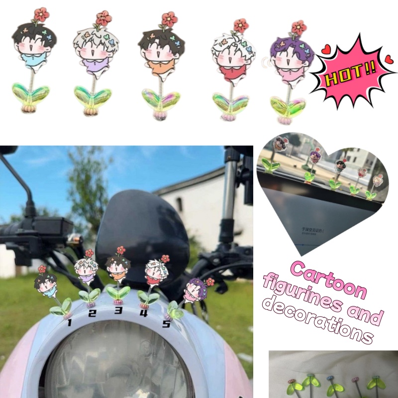 Car Accessories Japan - 5 SZTUK Anime Love and Deep