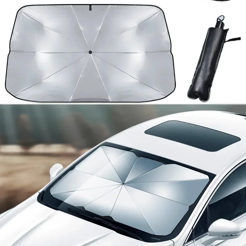 Windshield Sun Shade - Składana osłona przeciwsłoneczna na przednią szybę