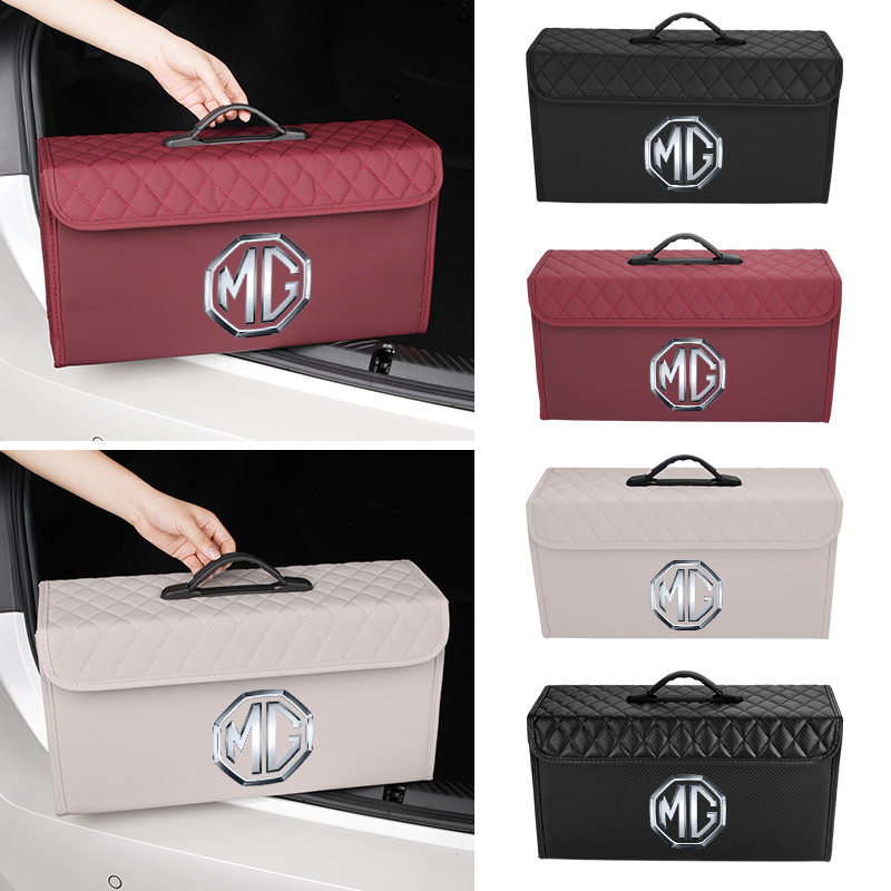 Car Trunk Organizer - Skórzany organizer do bagażnika samochodowego, pojemnik