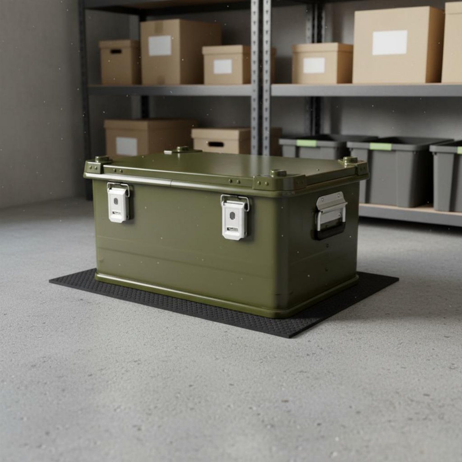Car Trunk Organizer - Aluminiowa skrzynia do przechowywania o dużej