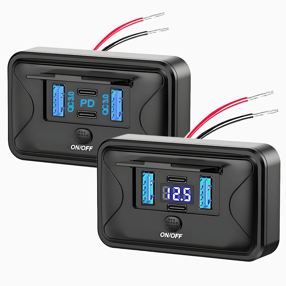 Car Accessories Thailand - Panel ładowarki USB do ciężarówki, montowany