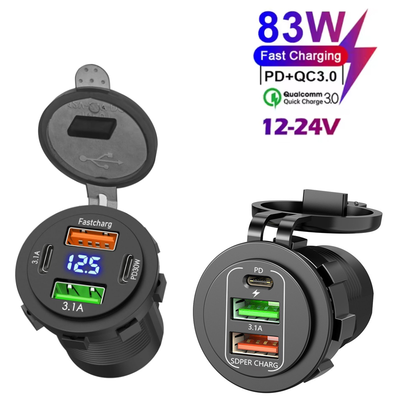 Car Accessories Thailand - Nowa ładowarka samochodowa USB z 3/4