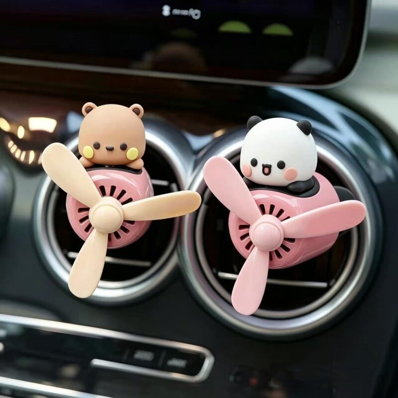 Car Air Freshener Vent - Figurka Bubu Yier z popularnej kreskówki,