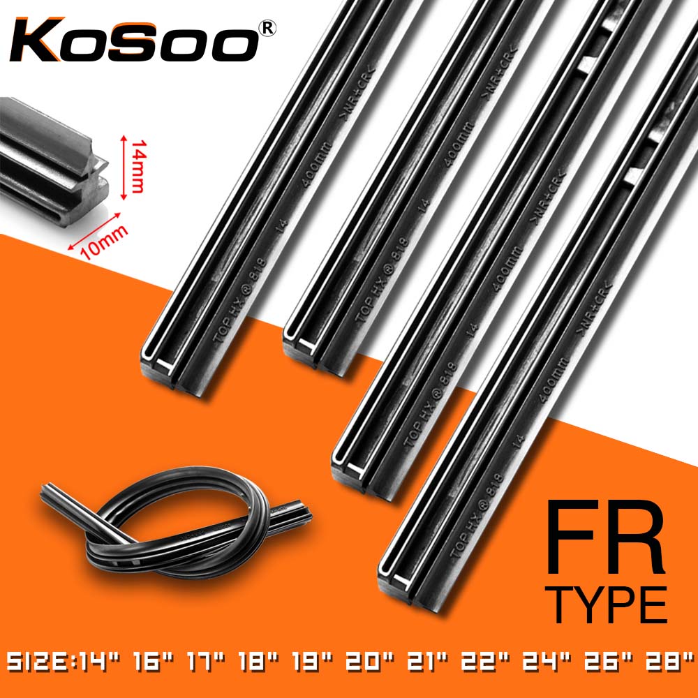 Car Accessories Tape - KOSOO 1PCS Wkładka wycieraczki samochodowej Pasek