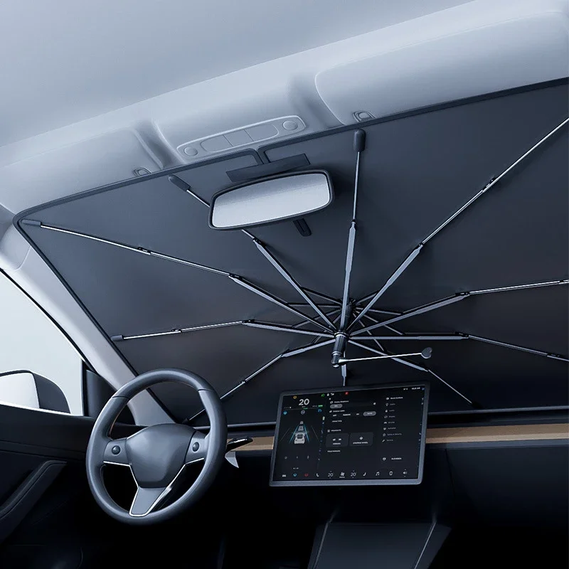 Windshield Sun Shade - Składana osłona przeciwsłoneczna na przednią szybę
