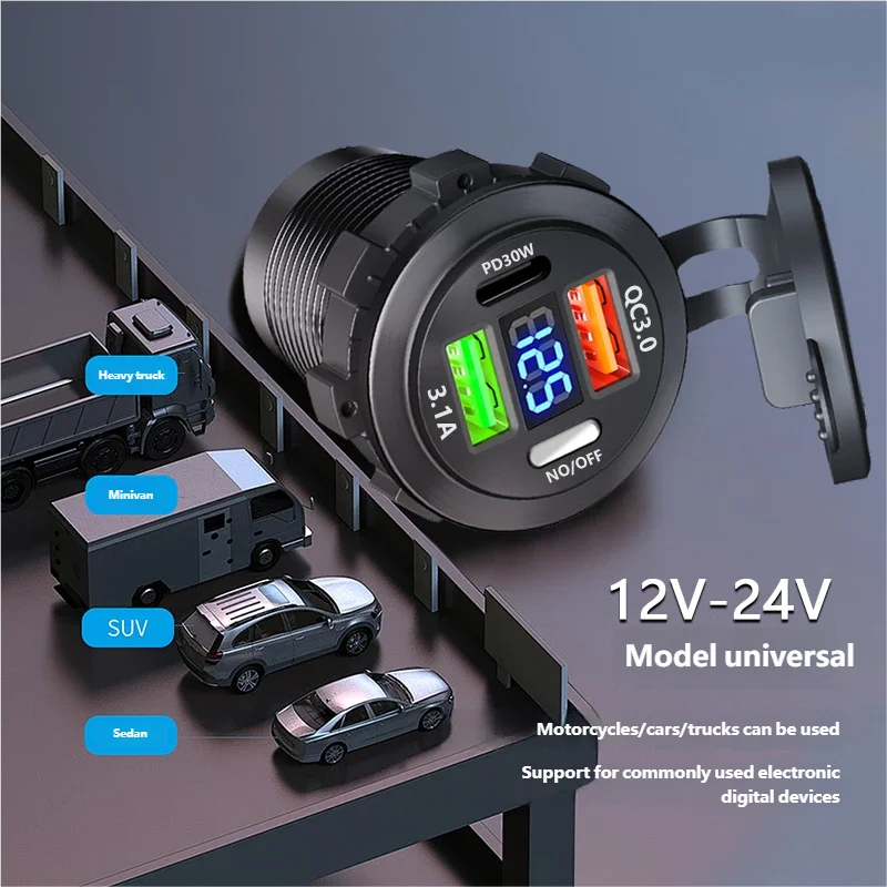 Ładowarka samochodowa QC 3.0 P – Car Accessories Thailand recenzja i cena