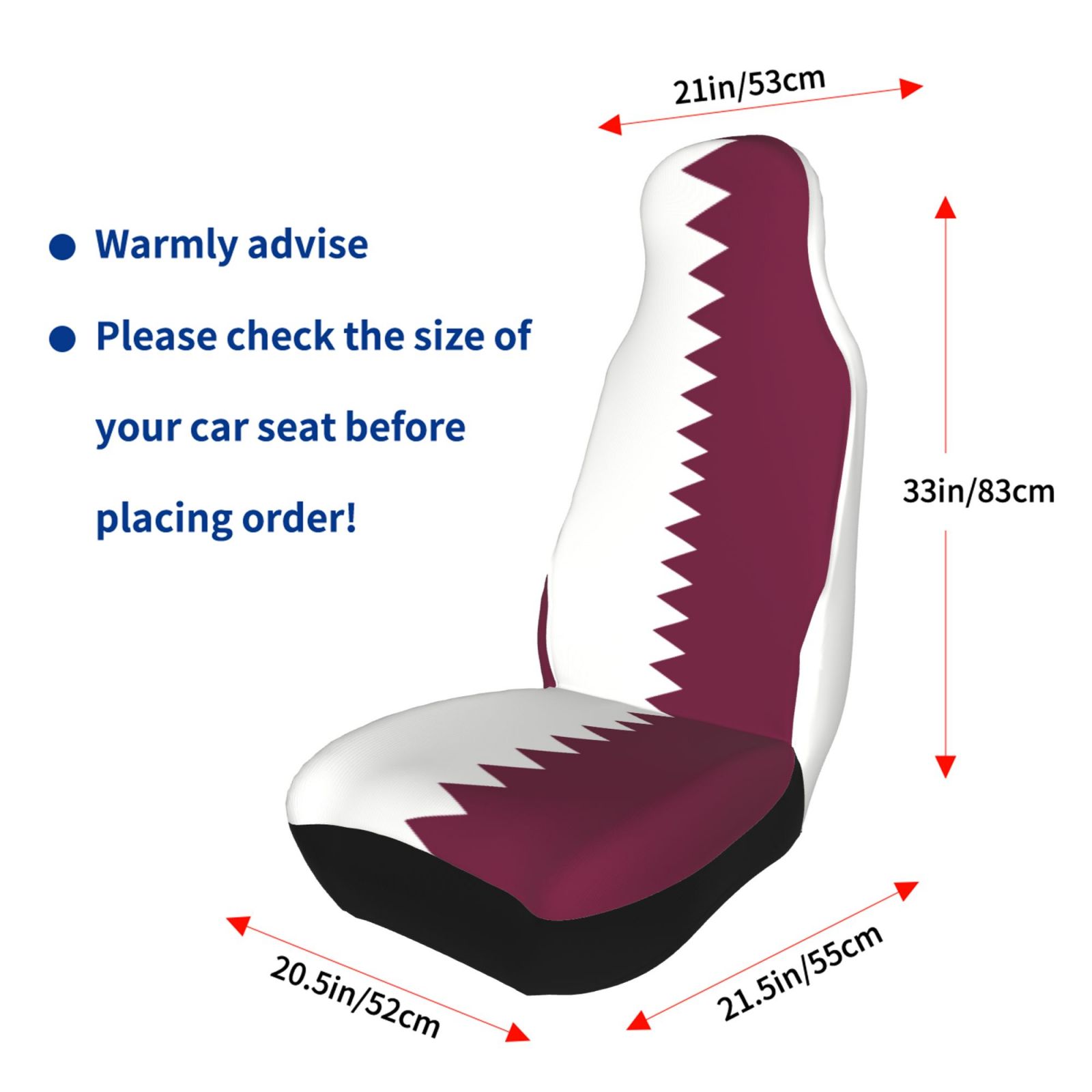 Zestaw pokrowców na siedzenia  – Car Accessories Qatar recenzja i cena