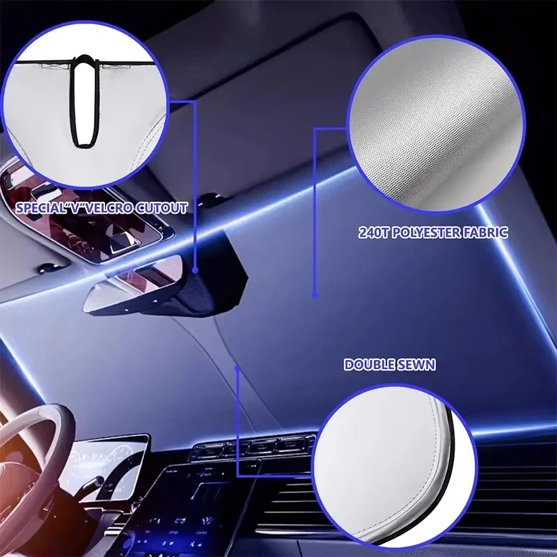 Osłona przeciwsłoneczna do sam – Windshield Sun Shade recenzja i cena