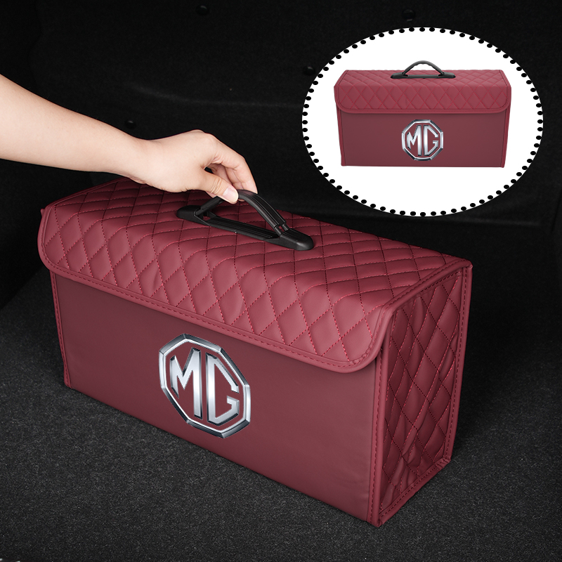 Skórzany organizer do bagażnik – Car Trunk Organizer recenzja i cena