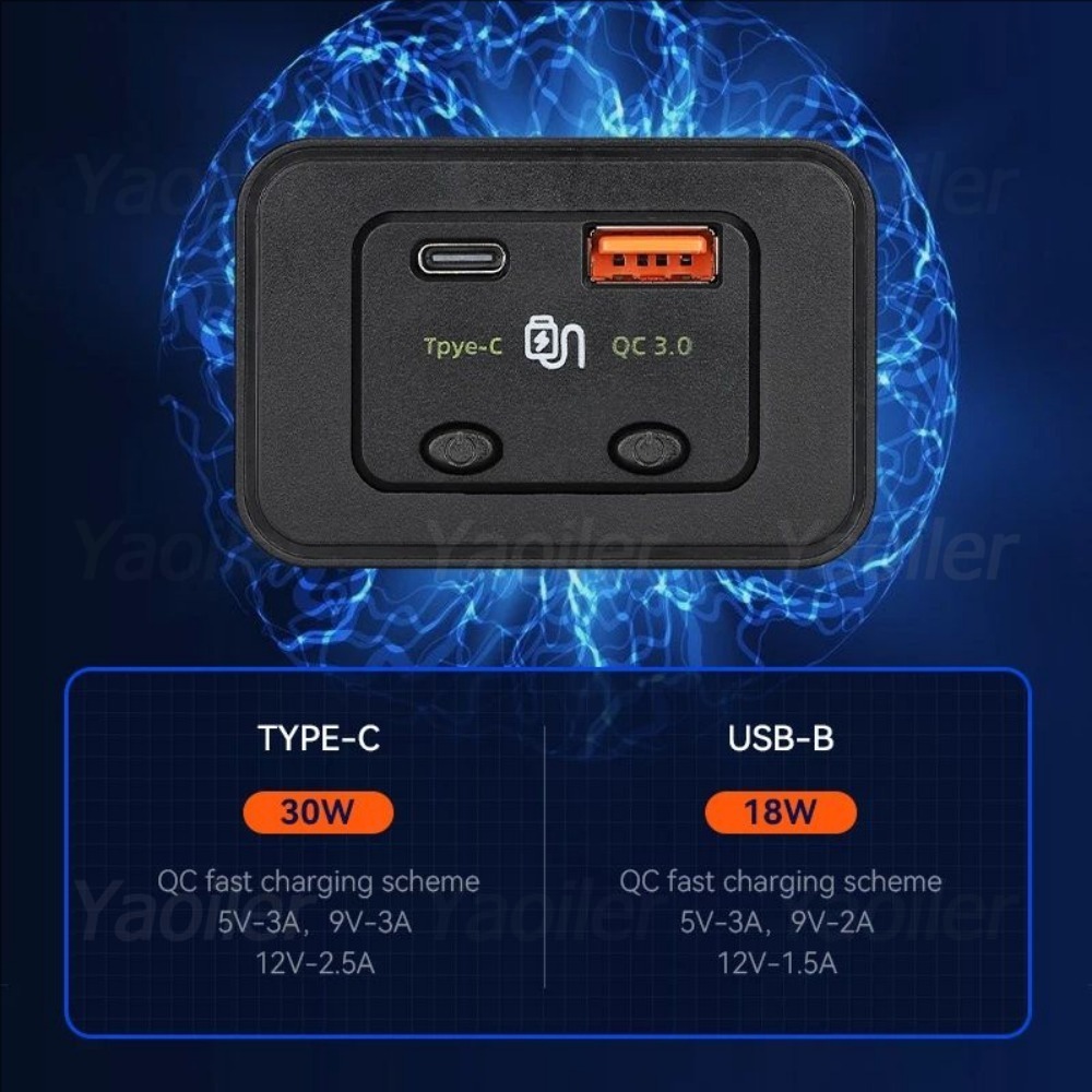 Panel USB 48W 12V z gniazdem P – Car Accessories Thailand recenzja i cena
