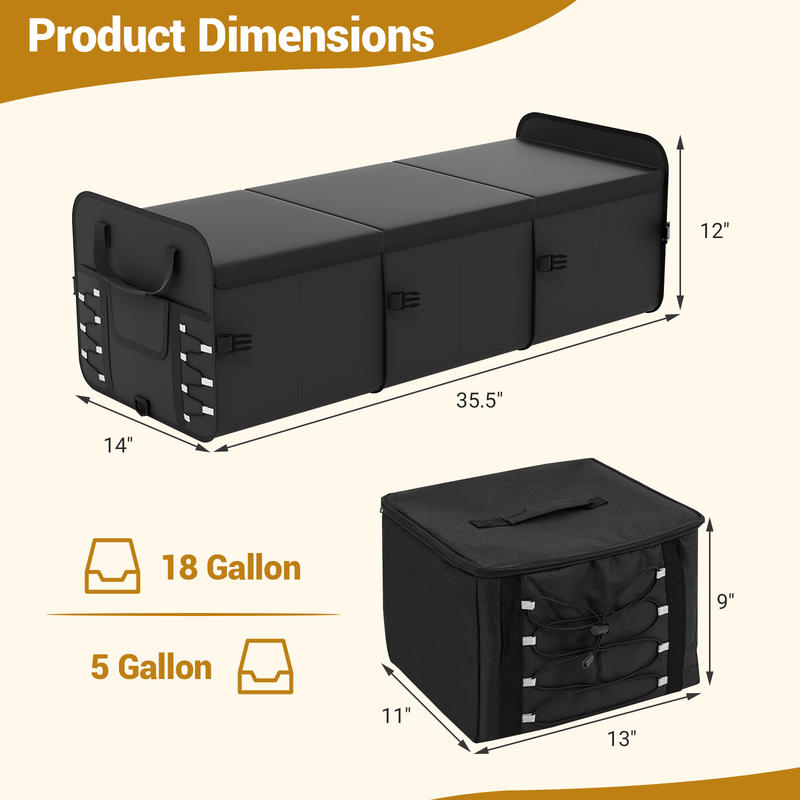 Organizer do bagażnika samocho – Car Trunk Organizer recenzja i cena