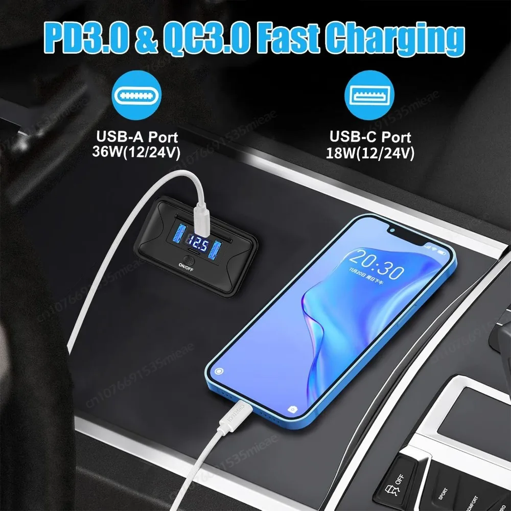 Panel ładowarki USB do ciężaró – Car Accessories Thailand recenzja i cena