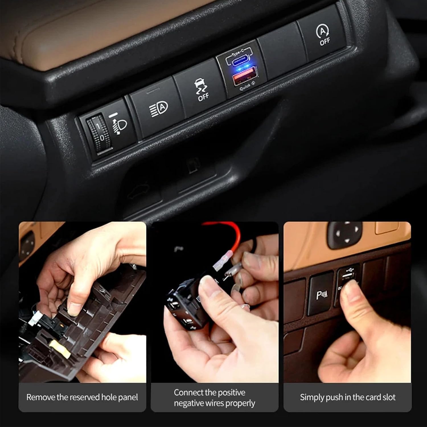 Kebidumei 12V-24V PD QC3.0 Pod – Car Accessories Thailand recenzja i cena
