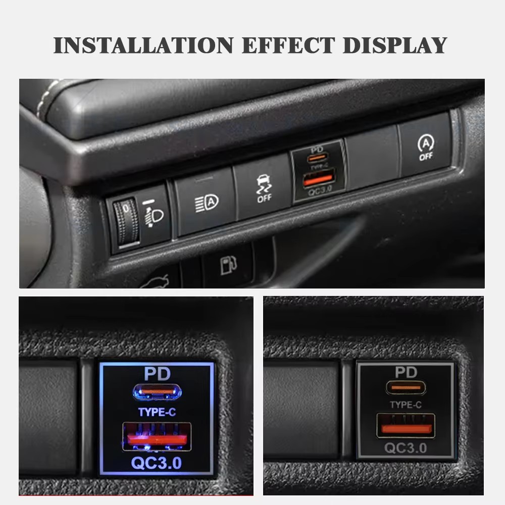 Kebidumei 12V-24V PD QC3.0 Pod – Car Accessories Thailand recenzja i cena