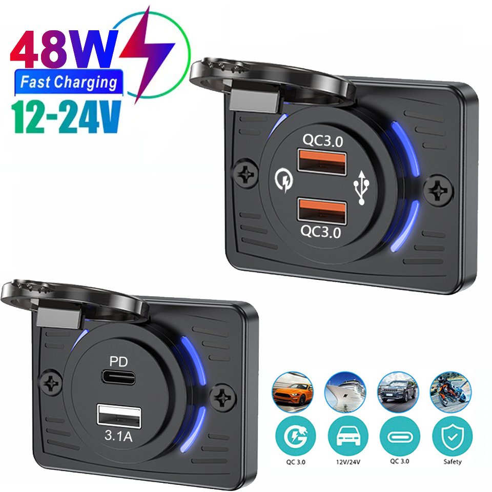2-portowe gniazdo USB 12V do k – Car Accessories Thailand recenzja i cena