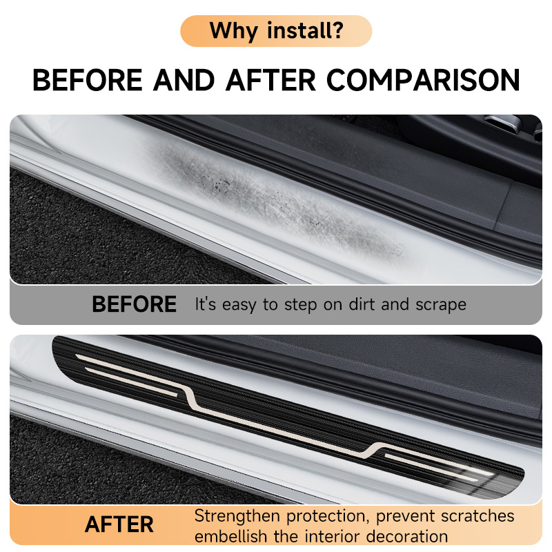 Nakładki na progi samochodowe  – Car Accessories Tape recenzja i cena