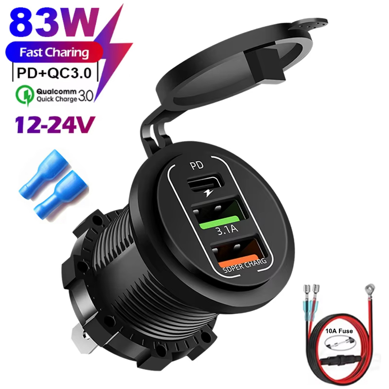 83W Max gniazdo ładowarki do t – Car Accessories Thailand recenzja i cena