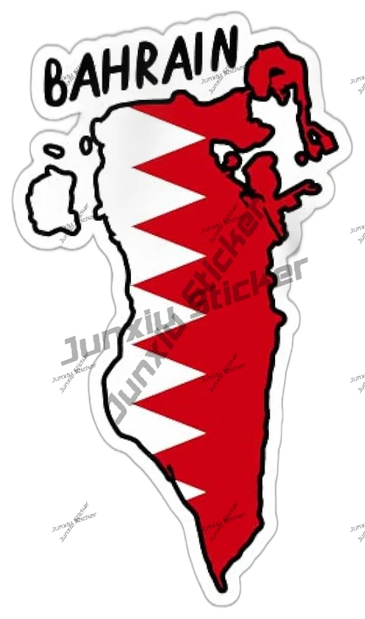Bahrajin z flagą Naklejka winy – Car Accessories Bahrain recenzja i cena