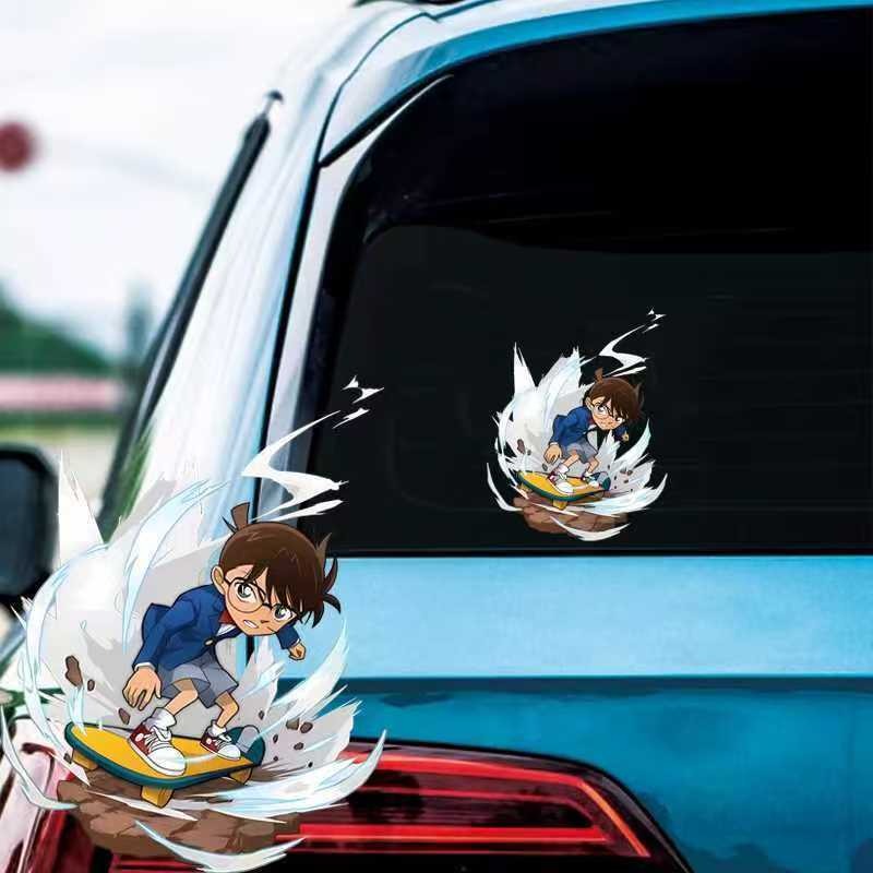Naklejki z motywem Detektywa C – Car Accessories Japan recenzja i cena