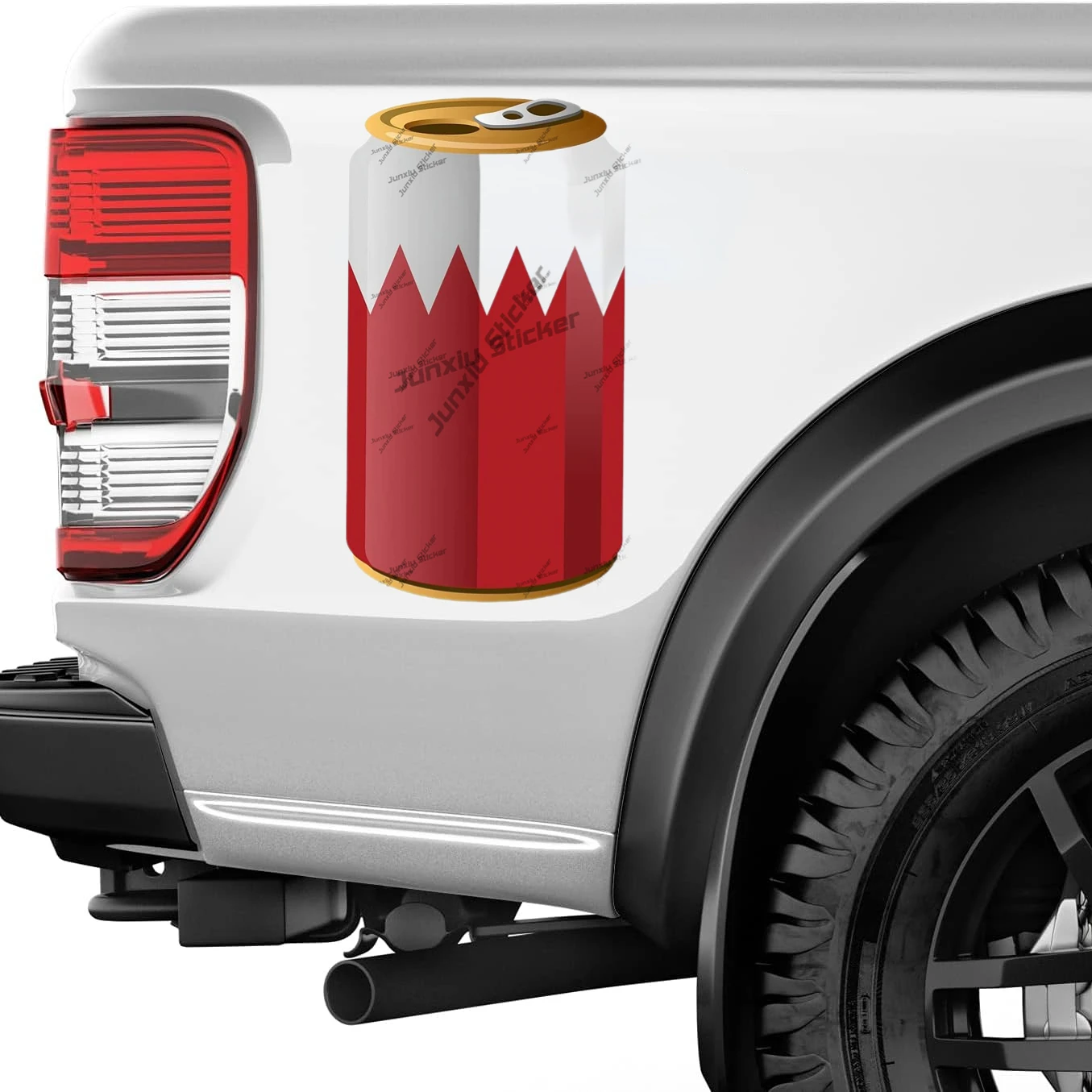 Naklejka z flagą Bahrain Soda  – Car Accessories Bahrain recenzja i cena