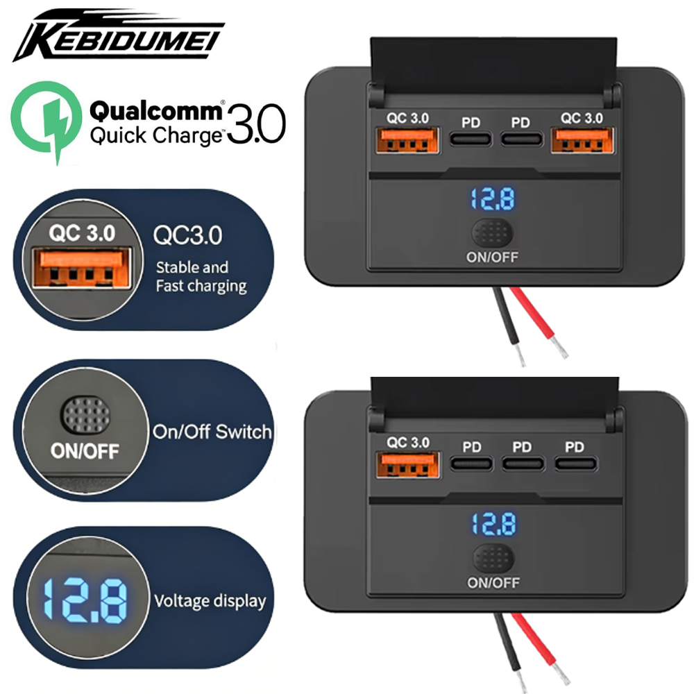KEBIDUMEI 12V/24V QC3.0 PD Gni – Car Accessories Thailand recenzja i cena